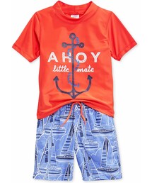 Carters Baby Boys Ahoy Matey Rashguard Set