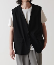 Lui's | ノーカラージレ(ジャケット/アウター)