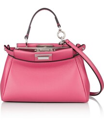FENDI | Fendi Peekaboo micro leather shoulder bag(ショルダーバッグ)
