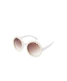 SPIRALGIRL | Pearl-rimmed Sunglasses(アクセサリー)