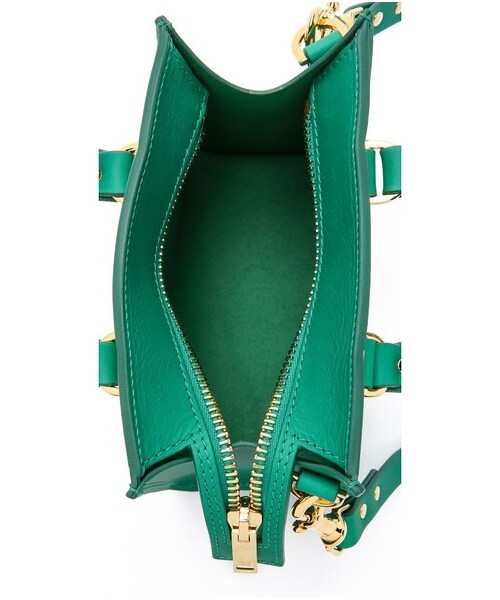 Sophie Hulme（ソフィーヒュルム）の「Sophie Hulme Box Tote Bag（トートバッグ・レディース・Green・One Size）」の3枚目の写真