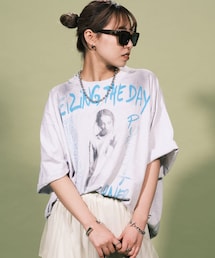 CIAOPANIC | 【4/7(日)12：00～販売開始】【RePRODUCTION LABEL / リプロダクションレーベル】アソートパウダー加工グラインダーグラフィックTシャツ(Tシャツ/カットソー)