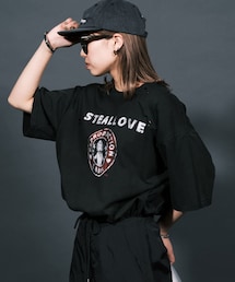 CIAOPANIC | 【4/7(日)12：00～販売開始】【RePRODUCTION LABEL / リプロダクションレーベル】アソートパウダー加工グラインダーグラフィックTシャツ(Tシャツ/カットソー)