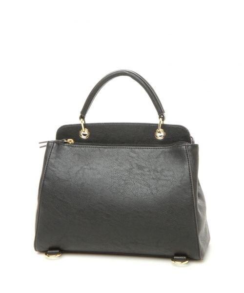 JEANASIS(ジーナシス)の「3WAYワンハンドルショルダー(バッグ・レディース・アイボリー(08)/ブラック(09)/ホワイト系(22)・FREE)」の8枚目の写真