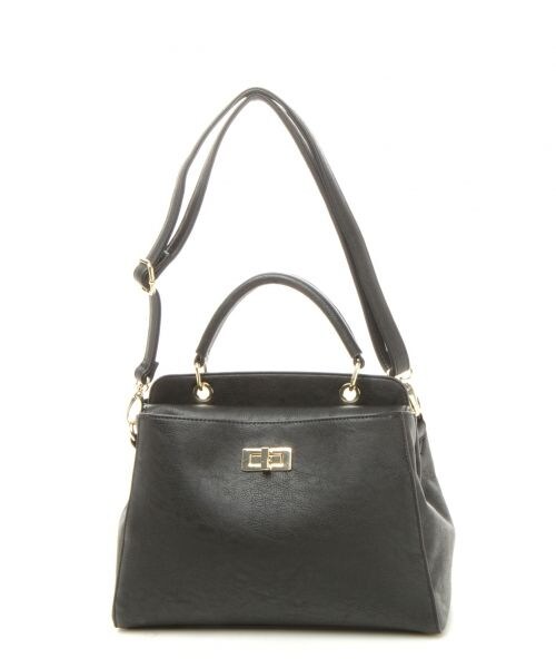 JEANASIS(ジーナシス)の「3WAYワンハンドルショルダー(バッグ・レディース・アイボリー(08)/ブラック(09)/ホワイト系(22)・FREE)」の9枚目の写真