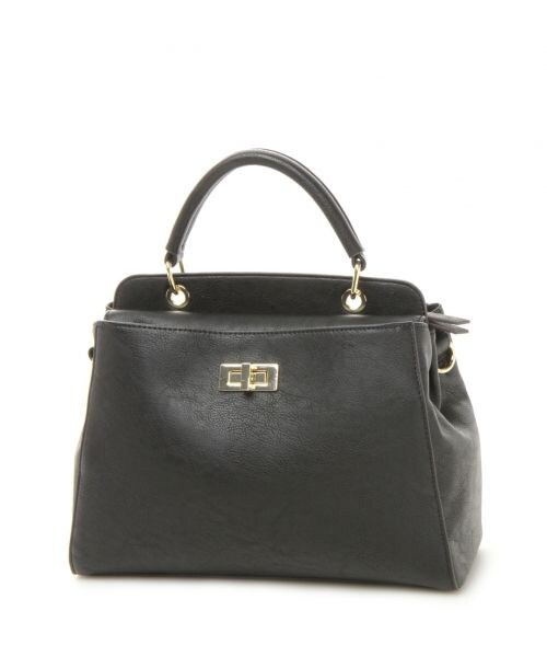 JEANASIS(ジーナシス)の「3WAYワンハンドルショルダー(バッグ・レディース・アイボリー(08)/ブラック(09)/ホワイト系(22)・FREE)」の6枚目の写真