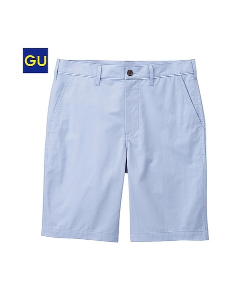 GU（ジーユー）の「（GU）チノショーツＡ（MEN ⁄ ハーフパンツ・メンズ・OLIVE/BLACK/BEIGE/OFF WHITE/NAVY/BLUE/YELLOW/LIGHT ORANGE・M/S/L/XL）」の6枚目の写真