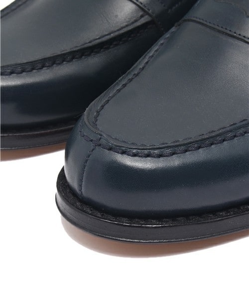 JALAN SRIWIJAYA（ジャランスリウァヤ）の「【Jalan Sriwijaya】コインローファー（ドレスシューズ・メンズ・ネイビー・MEDIUM/LARGE）」の5枚目の写真