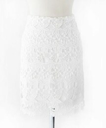 DHOLIC | フラワーレースタイトミニスカート(スカート)