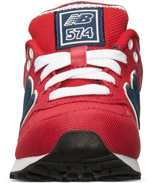 NEW BALANCE（ニューバランス）の「New Balance Little Boys' 574 Casual Sneakers From Finish Line（その他パンツ・キッズ・RED・13/2/3/1/1.5/2.5/11/12）」の4枚目の写真