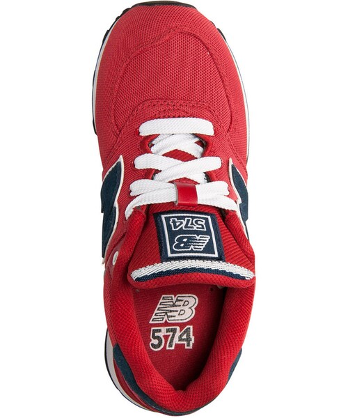 NEW BALANCE（ニューバランス）の「New Balance Little Boys' 574 Casual Sneakers From Finish Line（その他パンツ・キッズ・RED・13/2/3/1/1.5/2.5/11/12）」の3枚目の写真