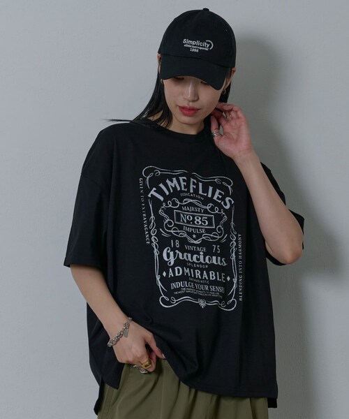 COLONY 2139（コロニートゥーワンスリーナイン）の「16OE天竺プリント半袖T（Tシャツ/カットソー・メンズ・ホワイト/ブラック・M/L）」の2枚目の写真