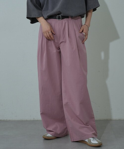 Tiantian様さ専用 size SHORT/TALLあり］キチントボトムス カバー ワイド パンツ