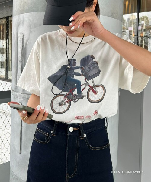 CIAOPANIC TYPY(チャオパニックティピー)の「【UniversalxTYPY】フォトTee(Tシャツ/カットソー・レディース・ホワイト/ホワイトその他1/ホワイトその他2/ホワイトその他3/ブラック/ブラックその他1/ブラックその他2/ブラックその他3・ONE)」の1枚目の写真