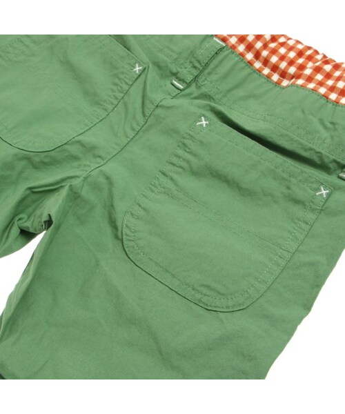 apres les cours（アプレレクール）の「◎ダンプワッシャーハーフパンツ（パンツ・キッズ・ベージュ/カーキ/ネイビーブルー/イエロー・80/90/95/100/110/120/130/140）」の13枚目の写真