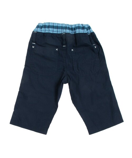 apres les cours（アプレレクール）の「◎ダンプワッシャーハーフパンツ（パンツ・キッズ・ベージュ/カーキ/ネイビーブルー/イエロー・80/90/95/100/110/120/130/140）」の9枚目の写真