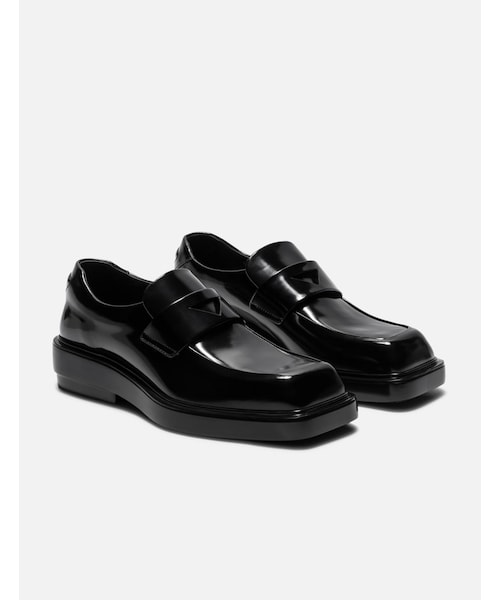 PRADA（プラダ）の「Suede driving loafers（その他・レディース・Nero・EU 36/EU 37/EU 38/EU 39/EU 40）」の4枚目の写真