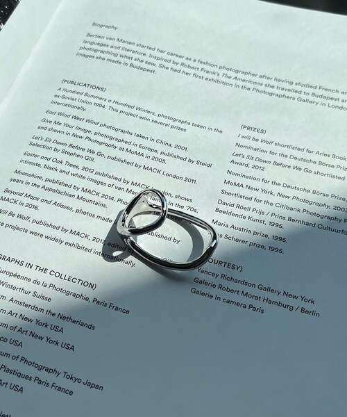 DouDou（ドゥドゥ）の「変形リング1（リング・レディース・ゴールド/シルバー・F）」の2枚目の写真