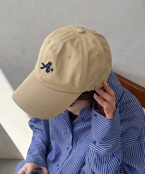 Lattice（Lattice）の「ロゴキャップ（キャップ・レディース・ブラック/ベージュ/ホワイト/ブルー・FREE）」の3枚目の写真