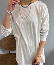 SHENERY | シルケットロングスリーブカットソー(Tシャツ/カットソー)