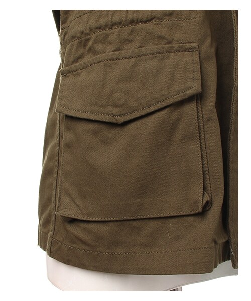 INGNI（イング）の「【ネット限定】ミリタリー／ジャケット（ジャケット/アウター・レディース・ｵﾌﾎﾜｲﾄ/ｶｰｷ/ｶｰｷ/A/ｺﾝ・M）」の6枚目の写真