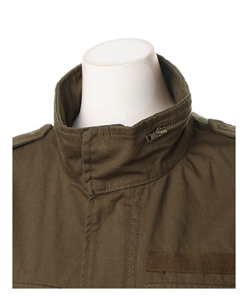 INGNI（イング）の「【ネット限定】ミリタリー／ジャケット（ジャケット/アウター・レディース・ｵﾌﾎﾜｲﾄ/ｶｰｷ/ｶｰｷ/A/ｺﾝ・M）」の3枚目の写真