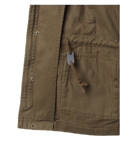 INGNI（イング）の「【ネット限定】ミリタリー／ジャケット（ジャケット/アウター・レディース・ｵﾌﾎﾜｲﾄ/ｶｰｷ/ｶｰｷ/A/ｺﾝ・M）」の8枚目の写真