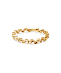 Gold Erica Ring