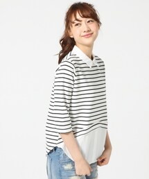 LOWRYS FARM | ＣシャツレイヤードＰＯ／ＳＳ(トップス)