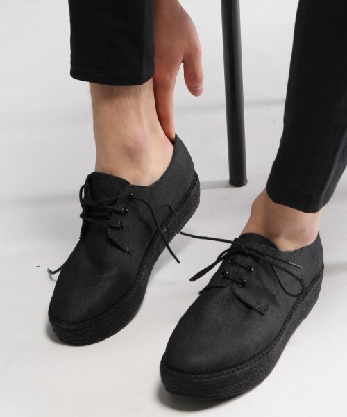 HARE（ハレ）の「ジュートソールシューズ（シューズ・メンズ・オフホワイト05/ブラック09/ネイビー88・Ｍ/Ｌ）」の10枚目の写真