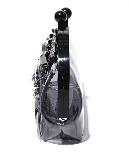 mame(マメ)の「mame がま口クラッチバッグ(クラッチバッグ・レディース・ホワイト/ブラック・FREE)」の7枚目の写真