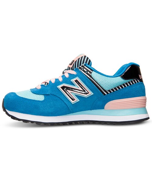 NEW BALANCE（ニューバランス）の「New Balance Women's 574 Casual Sneakers from Finish Line（スニーカー・レディース・BLUE・6/5/5.5/6.5/7/7.5/8/8.5/9/9.5/10）」の3枚目の写真
