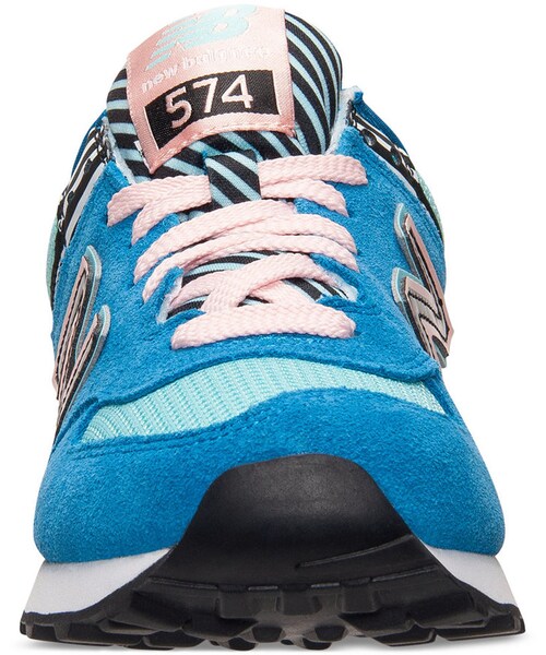 NEW BALANCE（ニューバランス）の「New Balance Women's 574 Casual Sneakers from Finish Line（スニーカー・レディース・BLUE・6/5/5.5/6.5/7/7.5/8/8.5/9/9.5/10）」の5枚目の写真