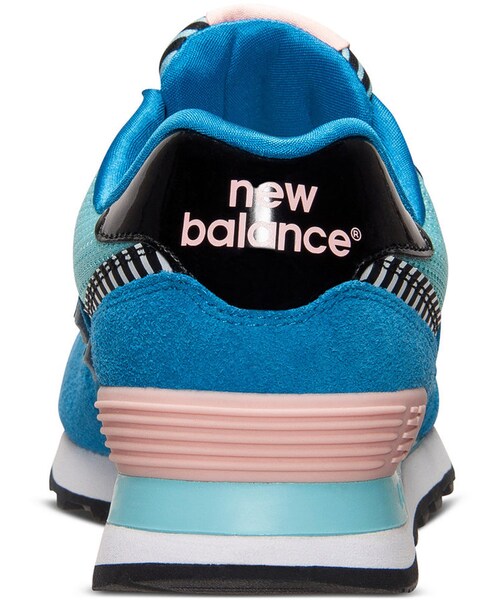 NEW BALANCE（ニューバランス）の「New Balance Women's 574 Casual Sneakers from Finish Line（スニーカー・レディース・BLUE・6/5/5.5/6.5/7/7.5/8/8.5/9/9.5/10）」の4枚目の写真