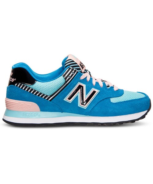 NEW BALANCE（ニューバランス）の「New Balance Women's 574 Casual Sneakers from Finish Line（スニーカー・レディース・BLUE・6/5/5.5/6.5/7/7.5/8/8.5/9/9.5/10）」の2枚目の写真