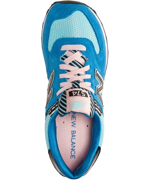NEW BALANCE（ニューバランス）の「New Balance Women's 574 Casual Sneakers from Finish Line（スニーカー・レディース・BLUE・6/5/5.5/6.5/7/7.5/8/8.5/9/9.5/10）」の6枚目の写真