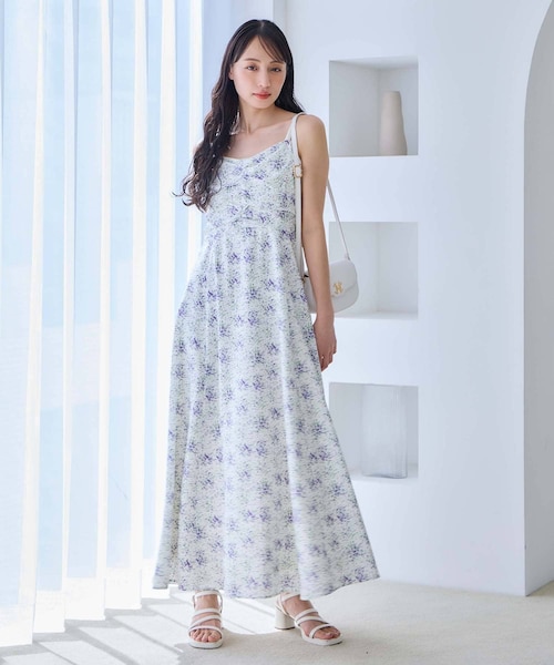 ☆限定値下【新品】ナイスクラップ　あざとモテキャミワンピース　肩リボン　港区女子 ☆限定値下【新品】ナイスクラップ あざとモテキャミワンピース