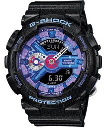 G-SHOCK | G-Shock Women's Analog-Digital Black Resin Strap Watch 49x46mm GMAS110HC-1A(アナログ腕時計)