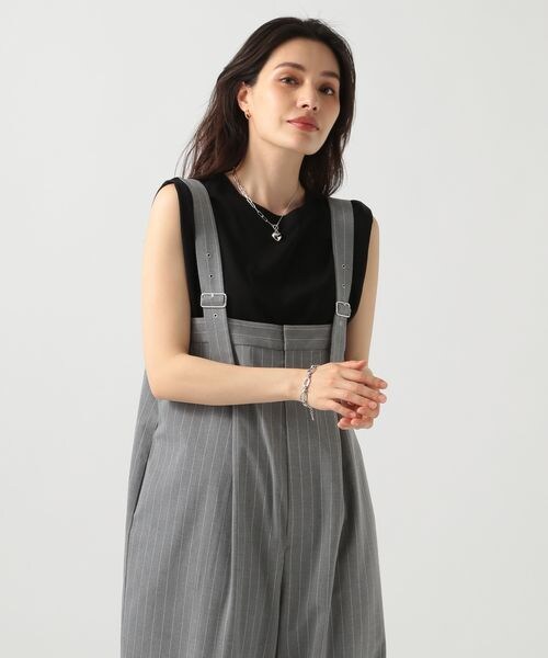 BAYFLOW（ベイフロー）の「≪予約≫ストライプサロペット（）」 - WEAR