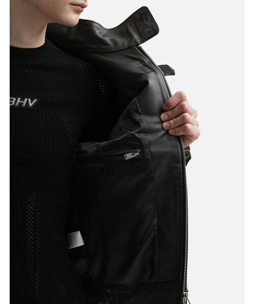 MISBHV（ミスビヘイブ）の「FAST LEATHER JACKET（その他・メンズ・Black・S/M）」の6枚目の写真