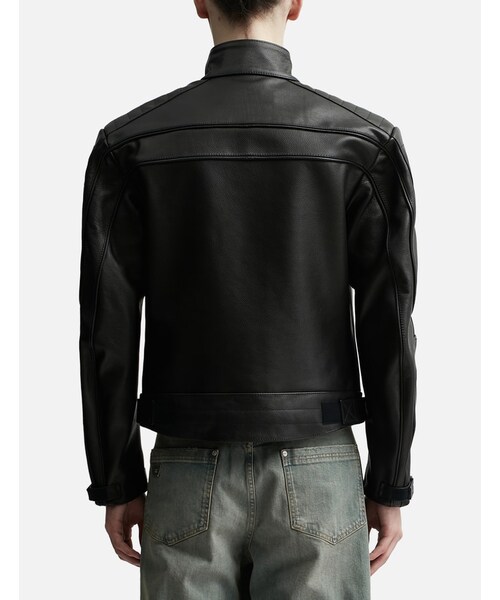 MISBHV（ミスビヘイブ）の「FAST LEATHER JACKET（その他・メンズ・Black・S/M）」の4枚目の写真