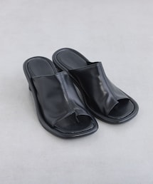 PUAL CE CIN | チャンキーヒールトングサンダル(シューズ)