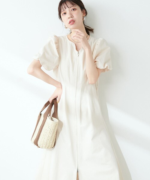 natural couture（ナチュラルクチュール）の「ウエストタック
