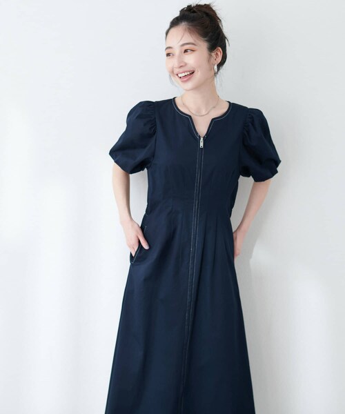 natural couture（ナチュラルクチュール）の「ウエストタック
