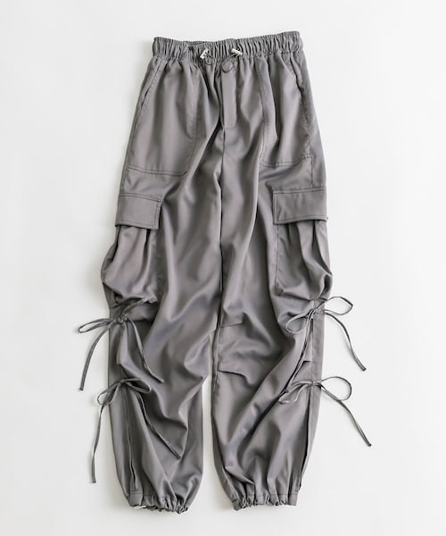 OLIVE des OLIVE ダブルリボンカーゴパンツ オリーブデオリーブ ロングセラー】ダブルリボンカーゴパンツ | OLIVE des OLIVE