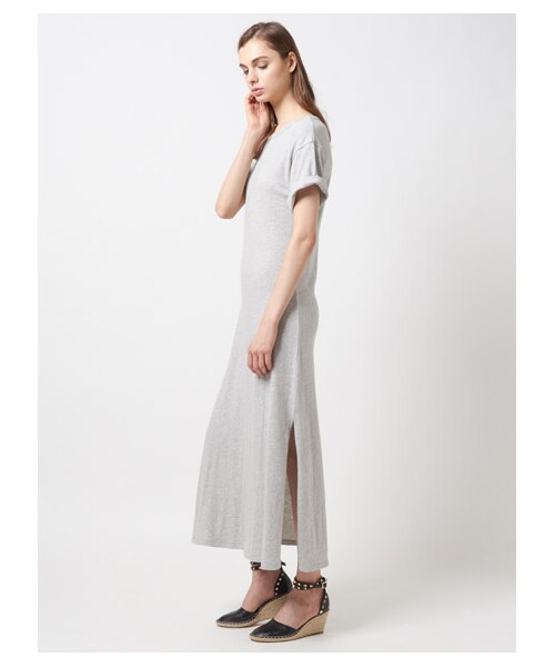 DRWCYS（ドロシーズ）の「グランコット マキシワンピース（ワンピース/ドレス・レディース・ブラック/グレー/ホワイト/サックス・M）」の7枚目の写真