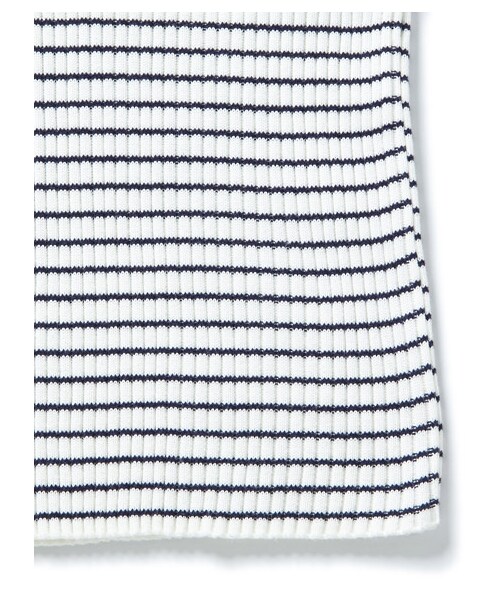 DRWCYS（ドロシーズ）の「サマーリブニットTee（トップス・レディース・ブラック/ホワイト/ボーダー）」の10枚目の写真