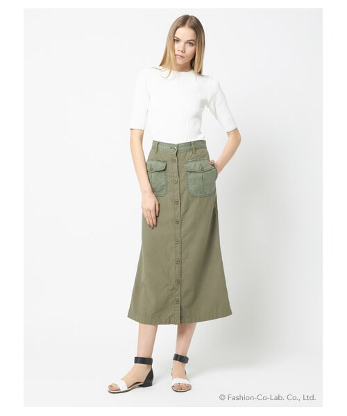 DRWCYS（ドロシーズ）の「サマーリブニットTee（トップス・レディース・ブラック/ホワイト/ボーダー）」の8枚目の写真