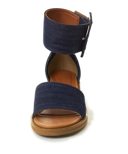 DRWCYS（ドロシーズ）の「スエードアンクルサンダル（シューズ・レディース・ブラック/キャメル/カーキ/インディゴ）」の12枚目の写真