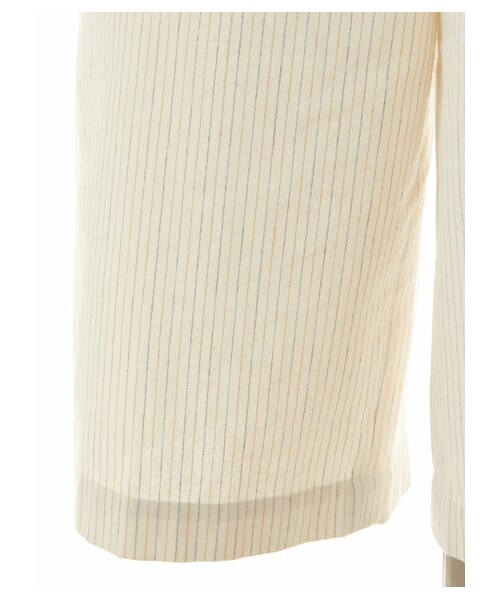 DRWCYS（ドロシーズ）の「ストライプガウチョパンツ（パンツ・レディース・ホワイト/ネイビー）」の10枚目の写真